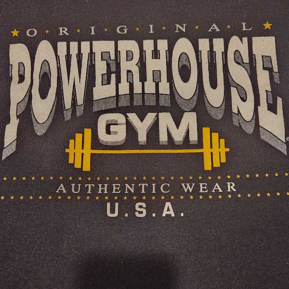 Powerhouse gym vintage bodybuilding shirt - image 5