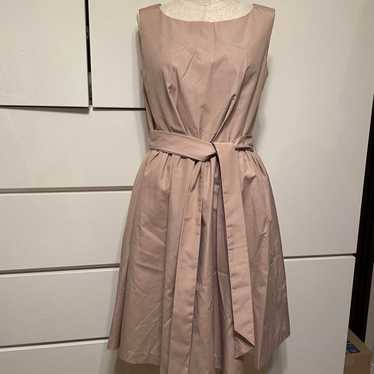 m's select size 38 beige sleeveless dress - image 1