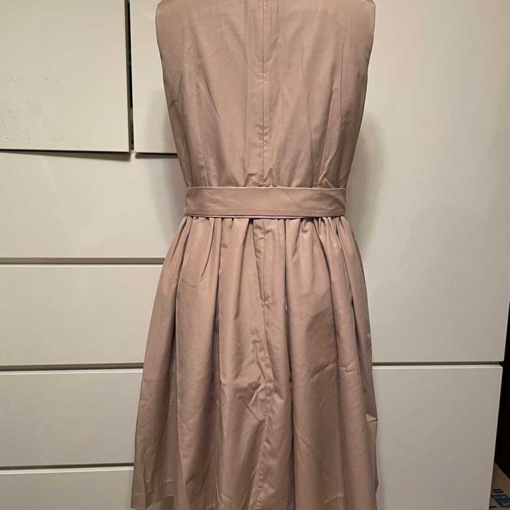 m's select size 38 beige sleeveless dress - image 4