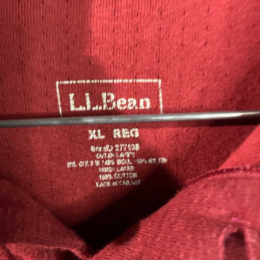 Vintage LL Bean Polo Shirt mens Extra Large Tall … - image 5