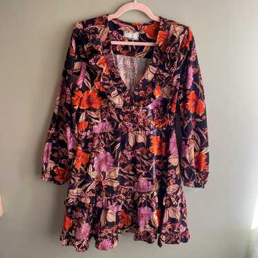 Anthropologie Pilcro Floral Dress