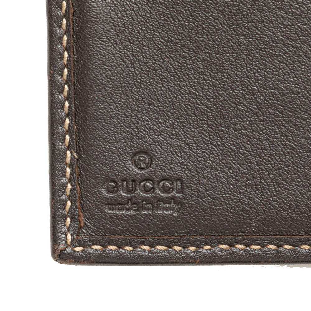 Brown Gucci GG Canvas Princy Compact Wallet - image 6