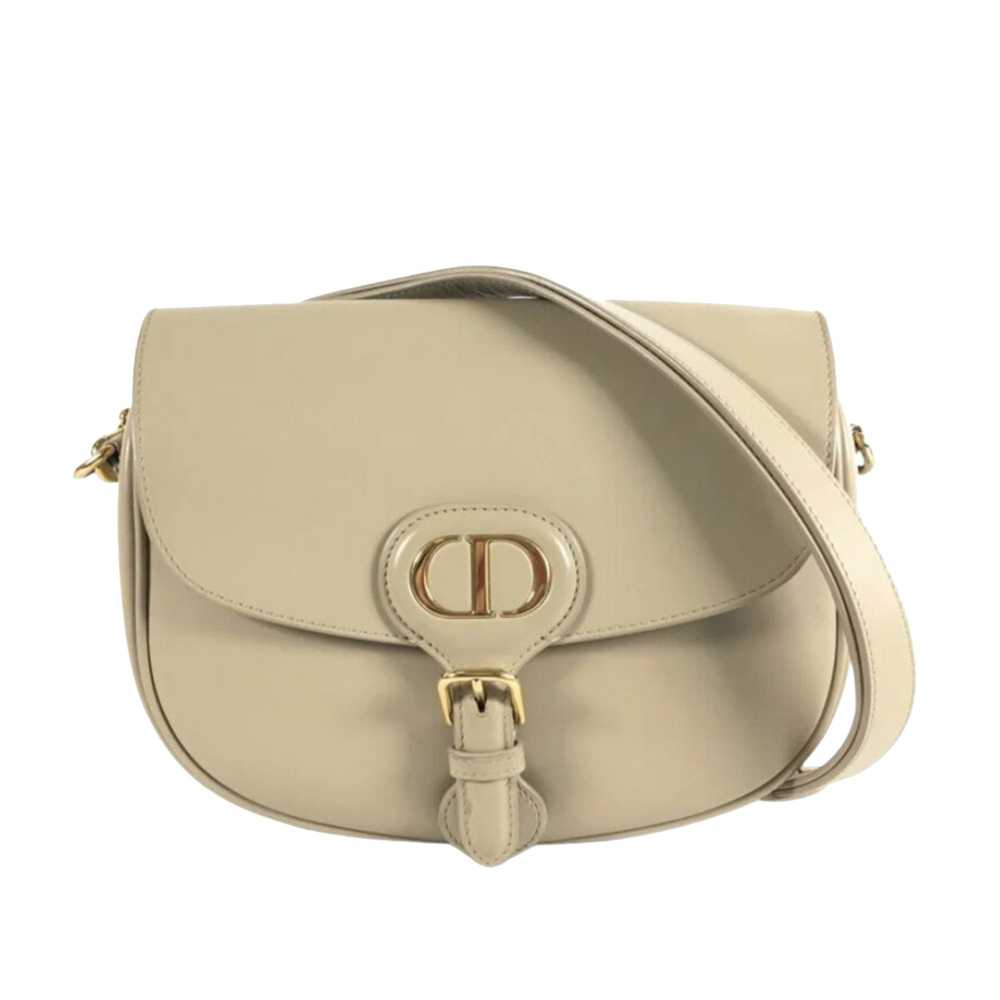 Brown Dior Medium Leather Bobby Crossbody Bag - image 1