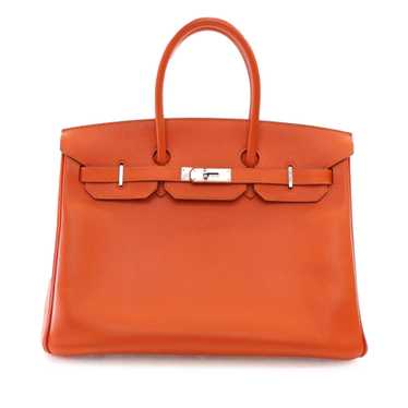 Orange Hermès Epsom Birkin 35 Handbag - image 1