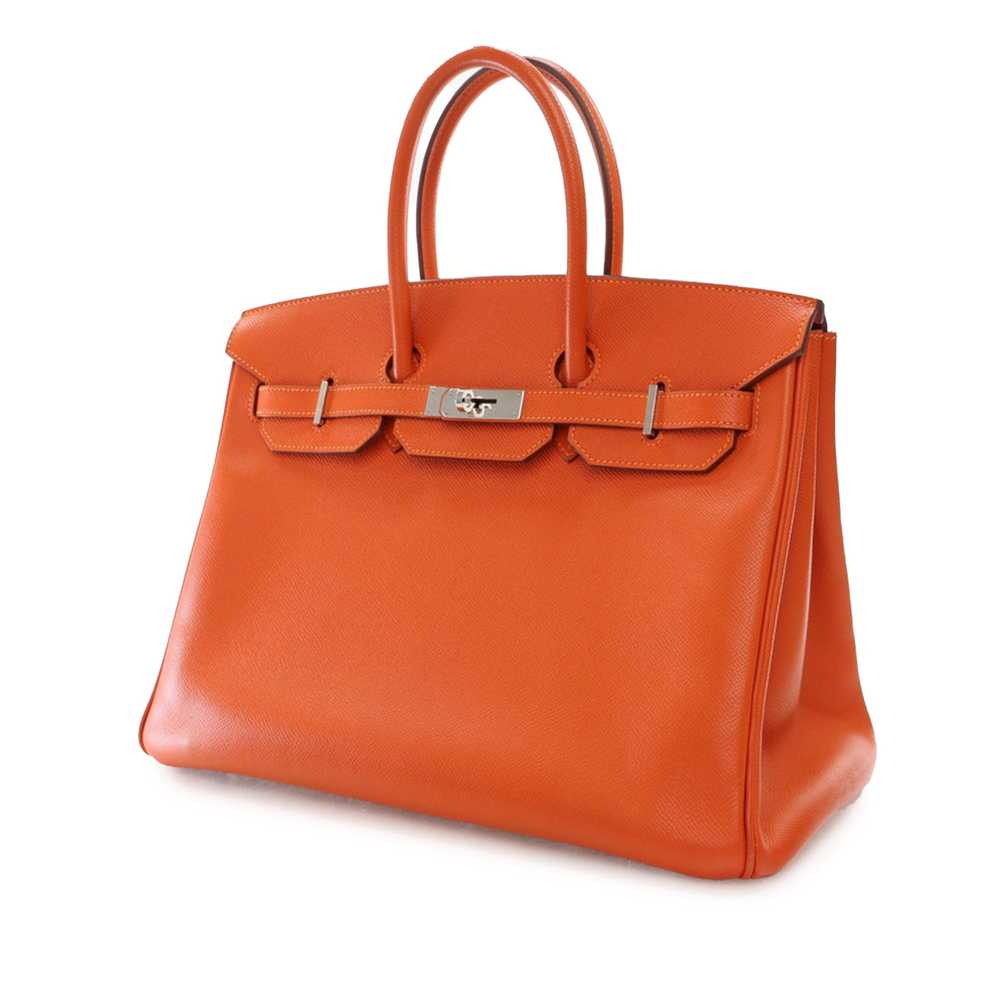 Orange Hermès Epsom Birkin 35 Handbag - image 2