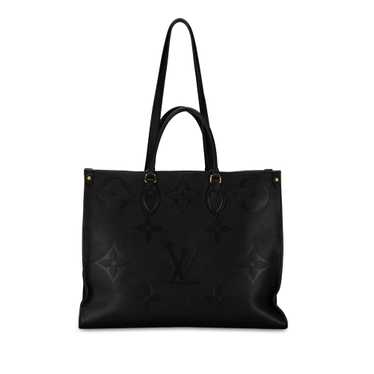 Black Louis Vuitton Monogram Empreinte Onthego GM 