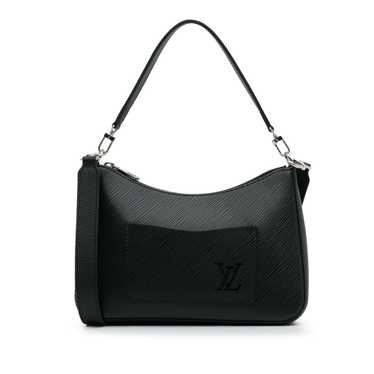 Black Louis Vuitton Epi Marelle Satchel