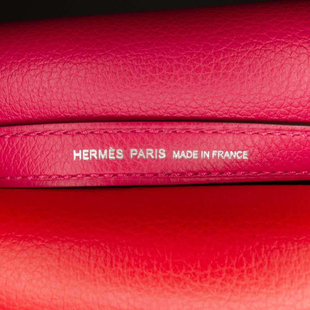 Red Hermès Evercolor Twins Crossbody Bag - image 8