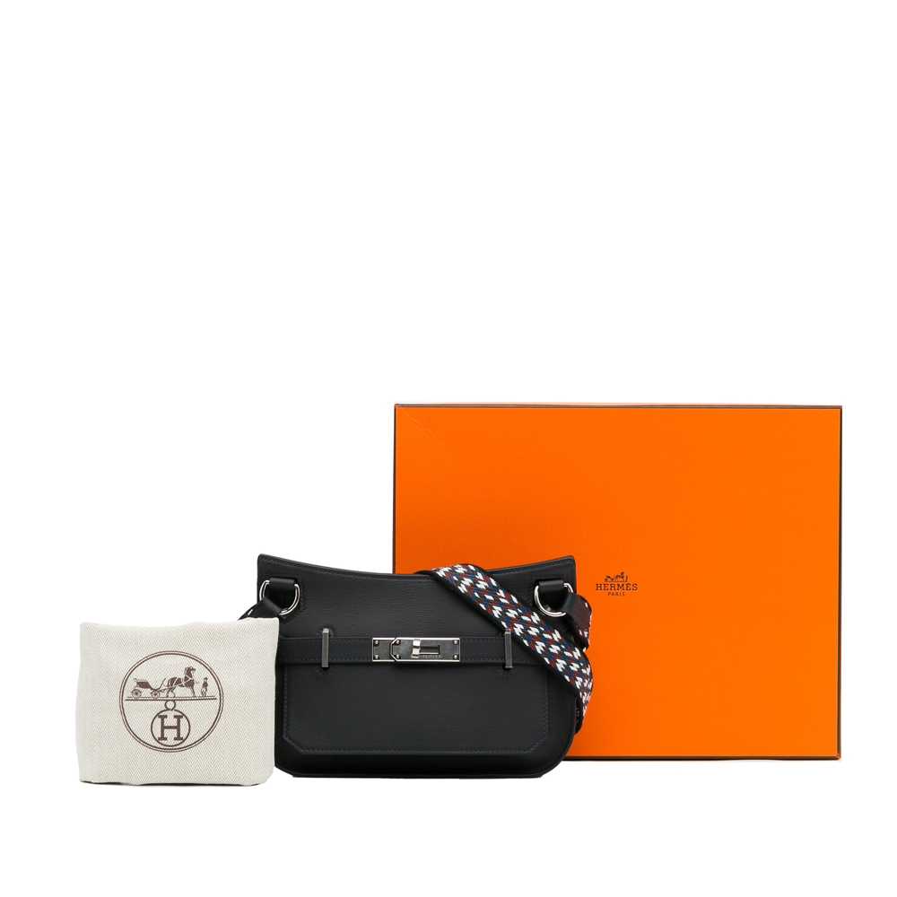 Black Hermès Swift Mini Jypsiere Crossbody Bag - image 10