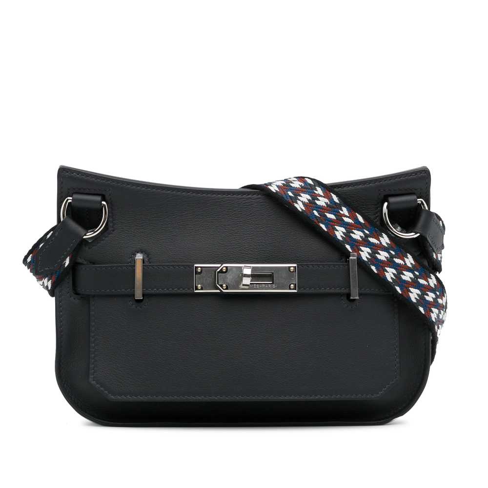 Black Hermès Swift Mini Jypsiere Crossbody Bag - image 1