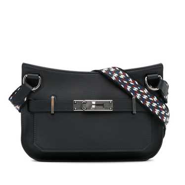 Black Hermès Swift Mini Jypsiere Crossbody Bag - image 1