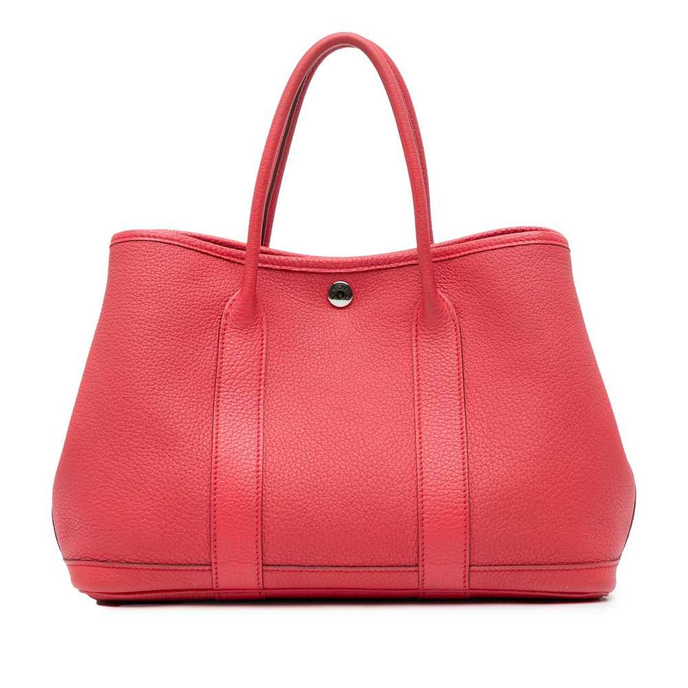 Pink Hermès Negonda Garden Party 30 Tote Bag - image 3