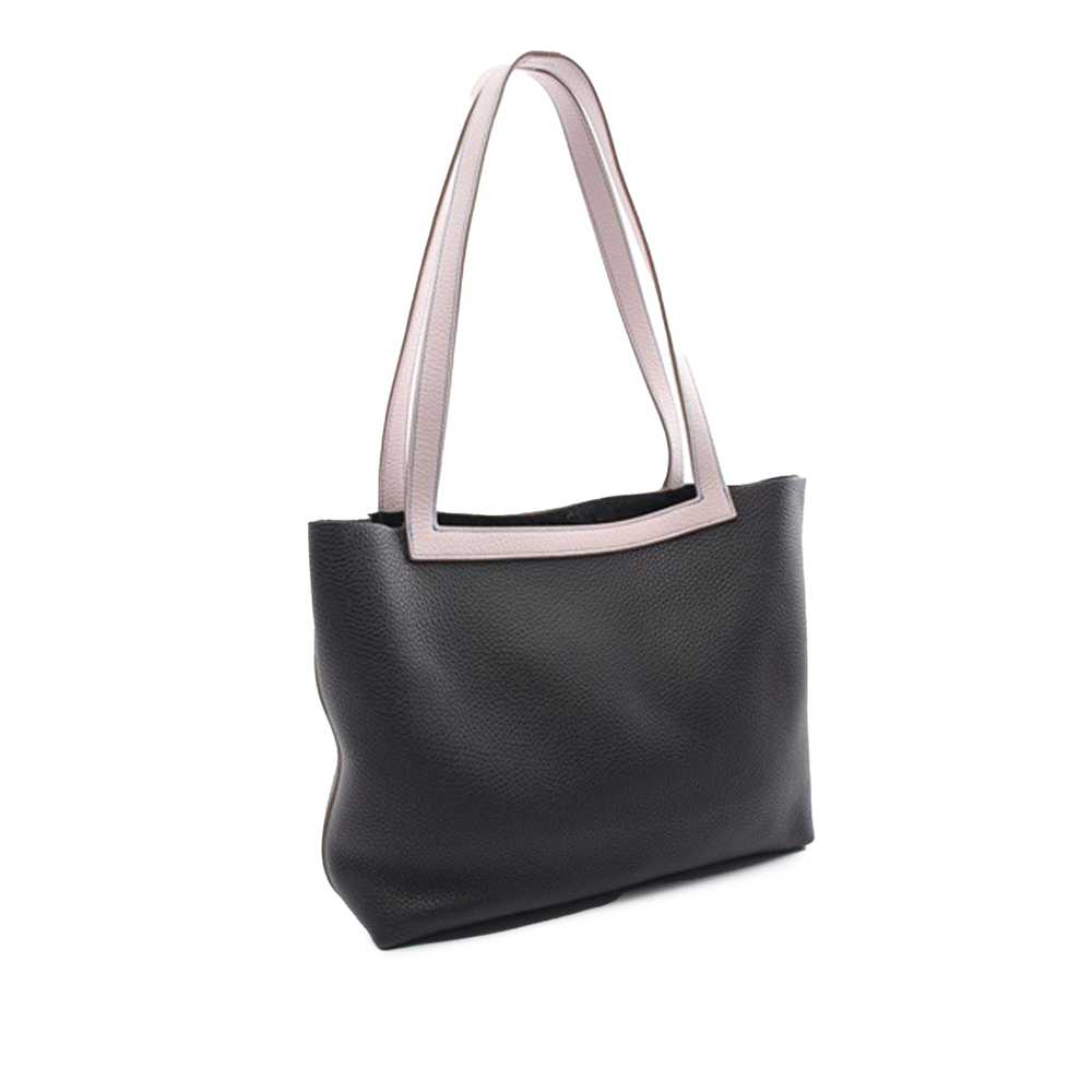 Black Hermès Bicolor Clemence Cabasellier 31 Tote… - image 2