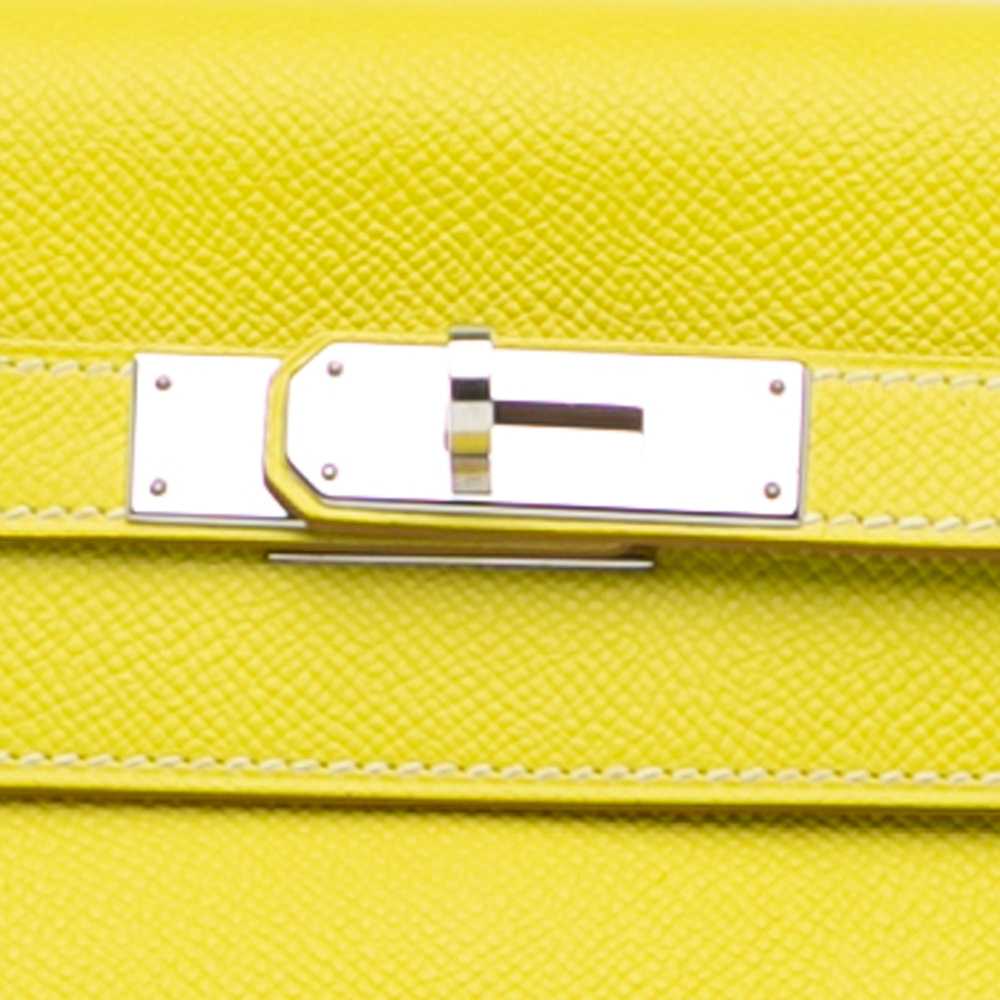 Yellow Hermès Epsom Candy Kelly II Retourne 35 Sa… - image 8