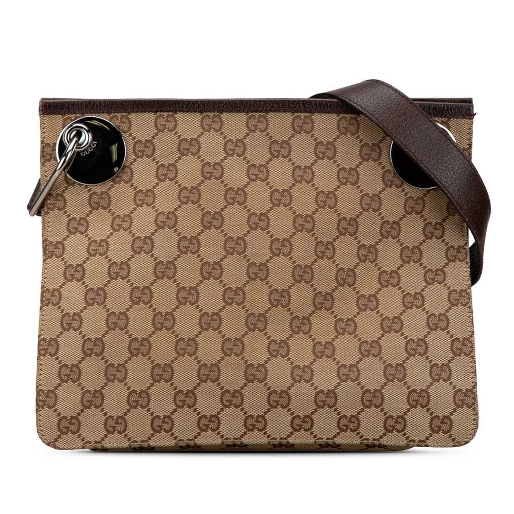 Brown Gucci GG Canvas Eclipse Crossbody - image 1