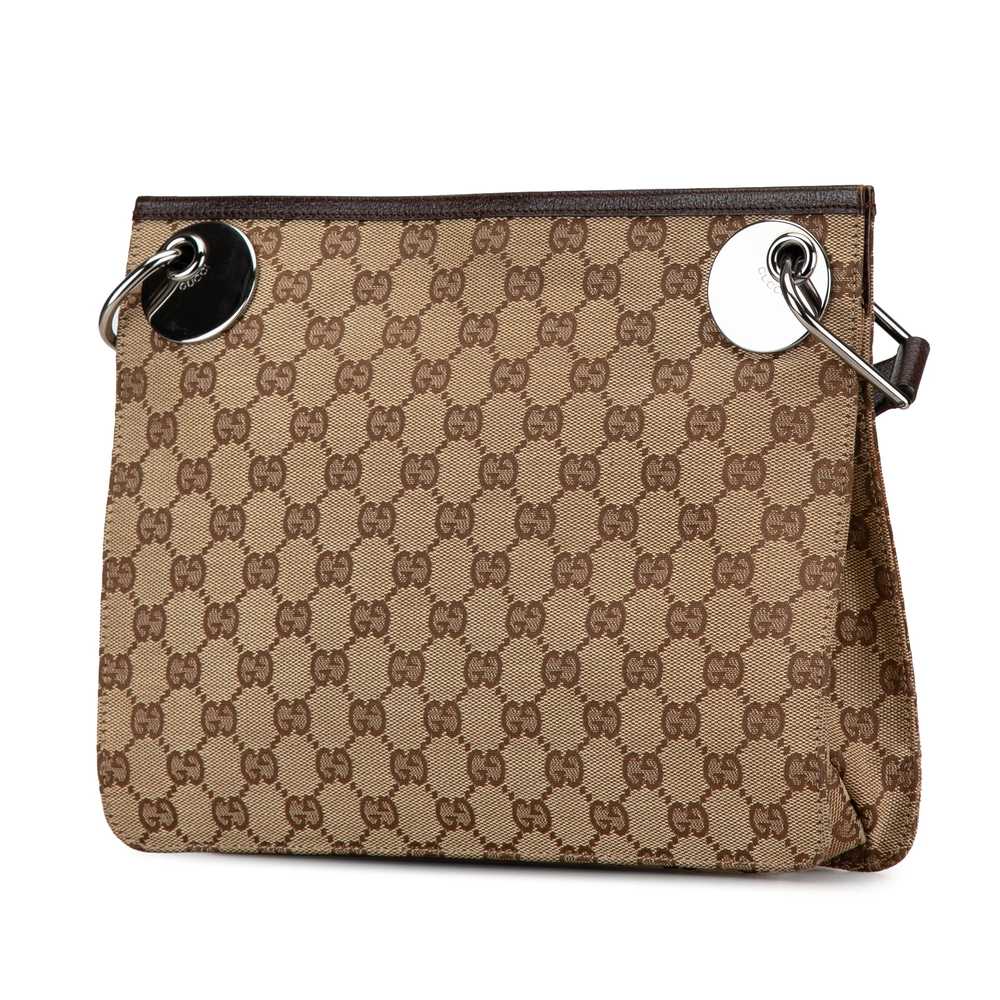 Brown Gucci GG Canvas Eclipse Crossbody - image 2