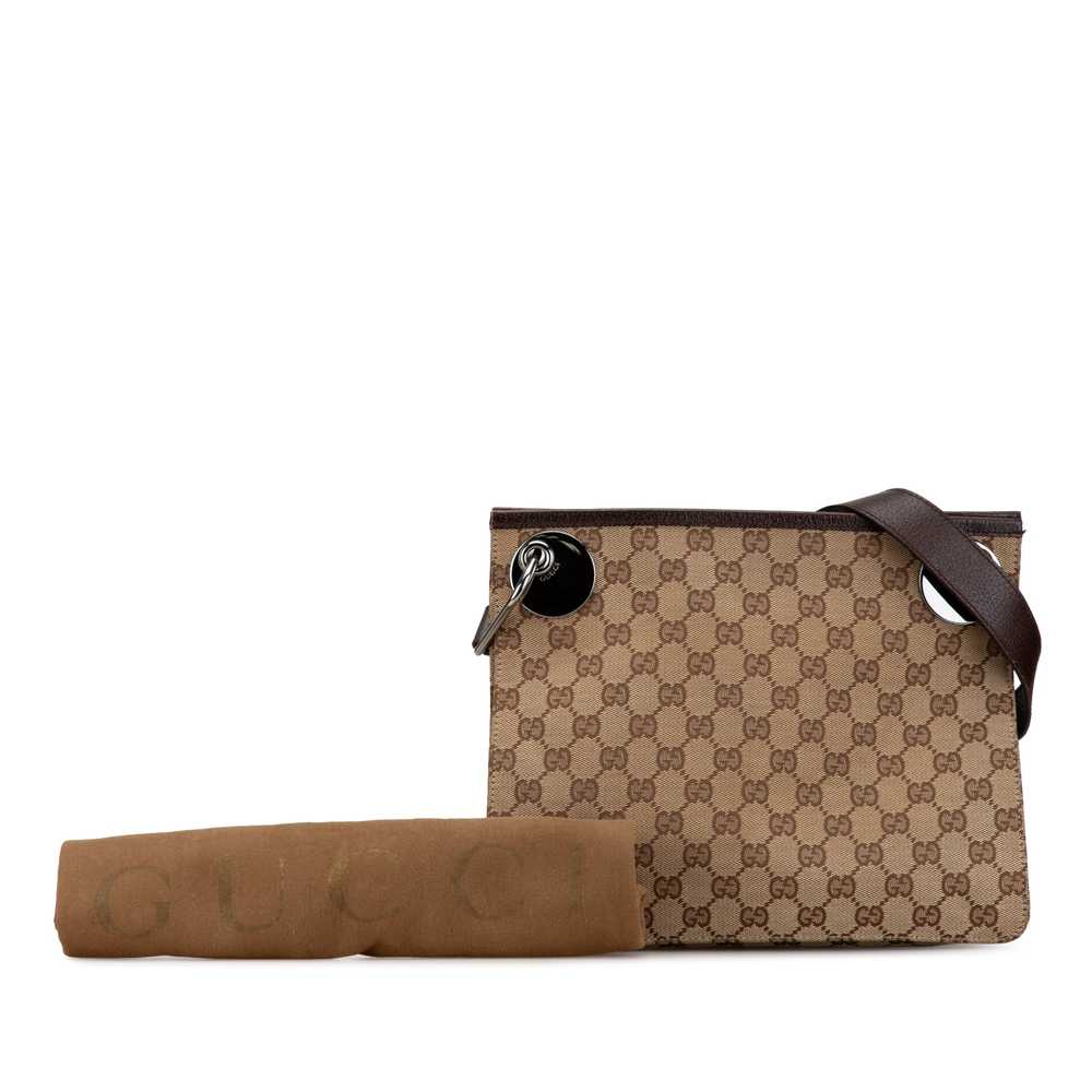 Brown Gucci GG Canvas Eclipse Crossbody - image 9