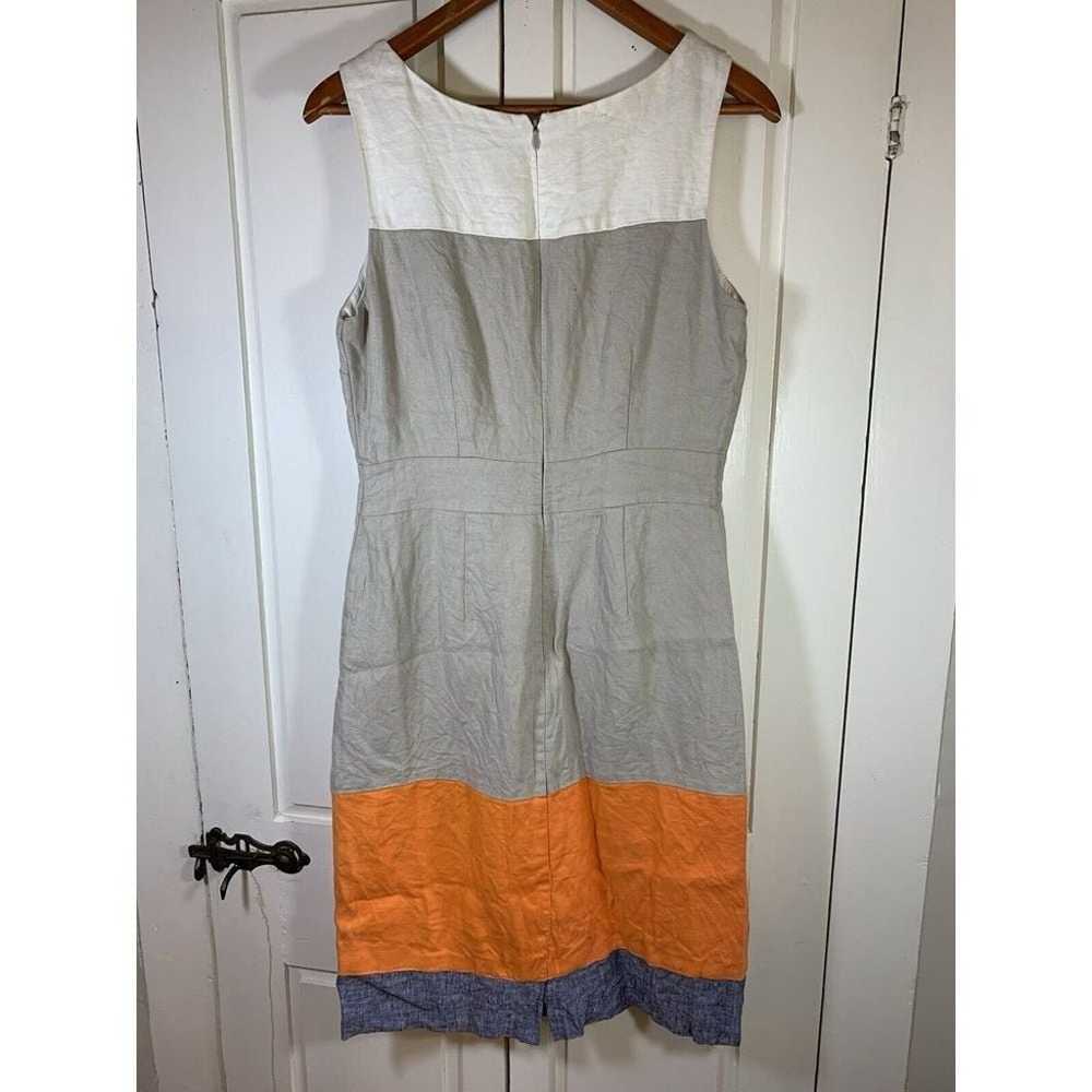 Banana Republic Linen Shift Dress Womens 8 Color … - image 3