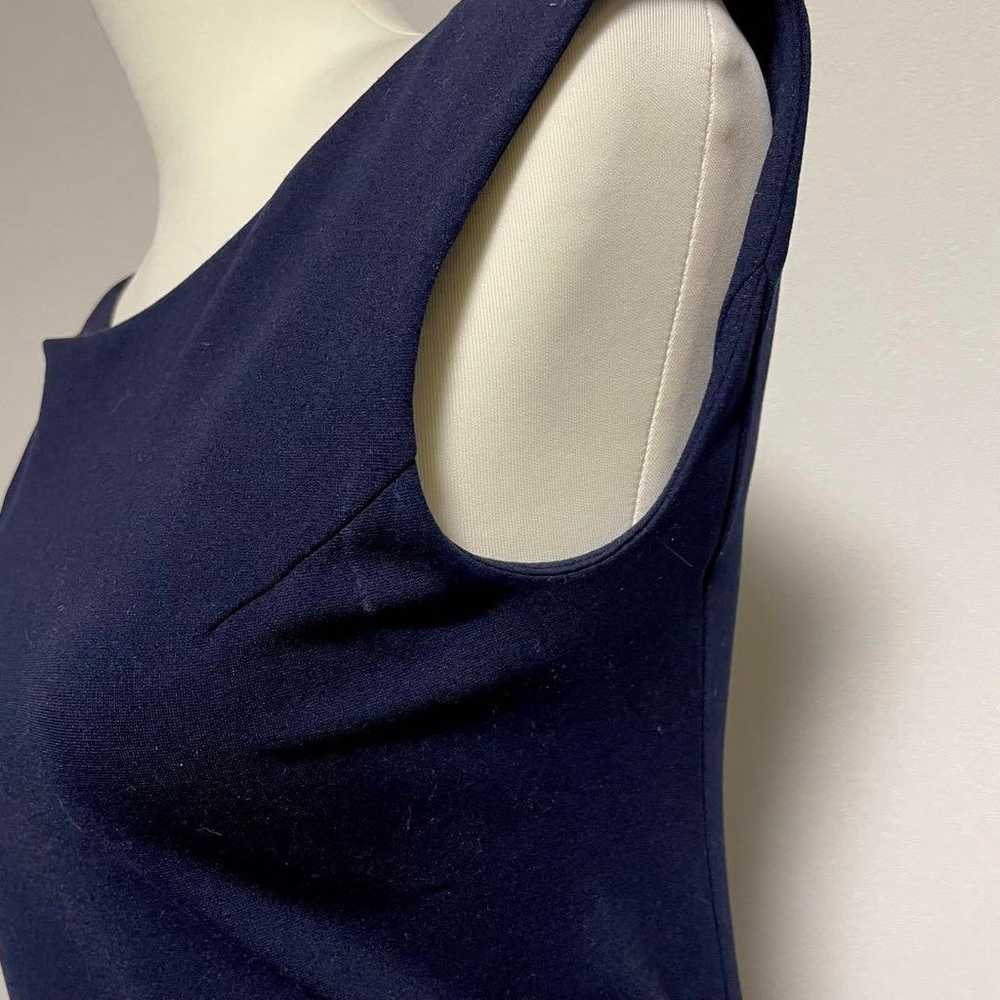 DIANE von FURSTENBERG Sleeveless Dress Navy - image 8