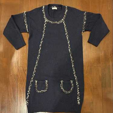 SEE BY CHLOÉ Navy Knit Dress