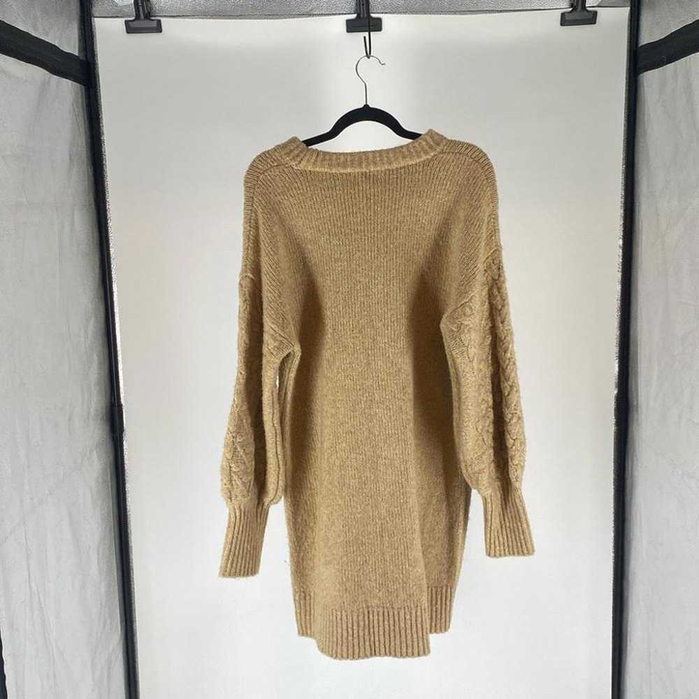 Cozy Cable Knit Sweater Dress - image 2