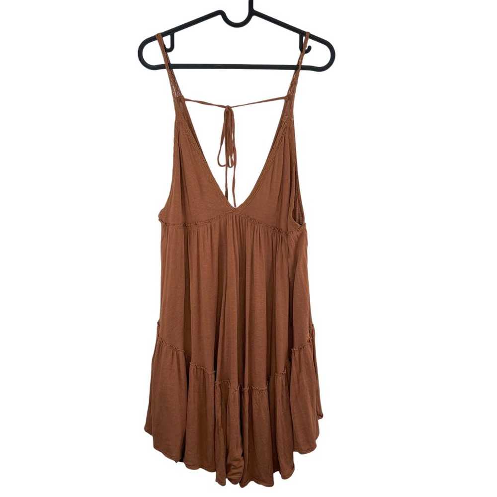 Free People x REVOLVE Copper Strappy Tiered Bella… - image 2