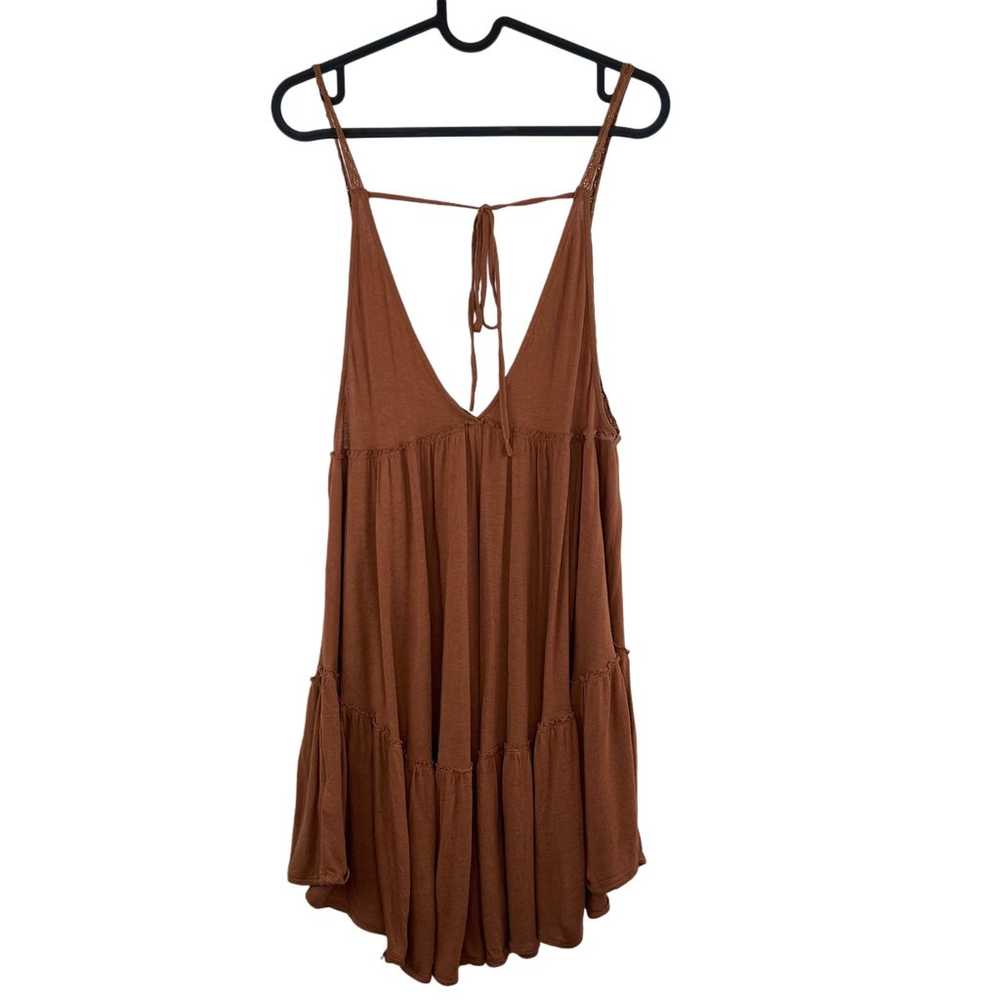 Free People x REVOLVE Copper Strappy Tiered Bella… - image 3