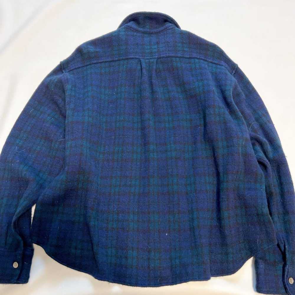 trico COMME des GARÇONS Check Wool Thick Shirt - image 10