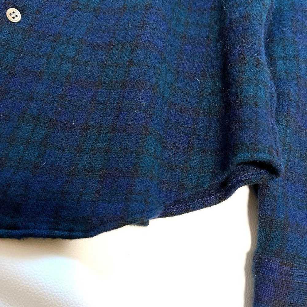 trico COMME des GARÇONS Check Wool Thick Shirt - image 6