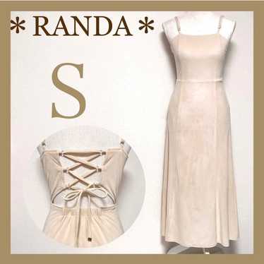 *RANDA* Mermaid Camisole Long Dress with Lace-up … - image 1