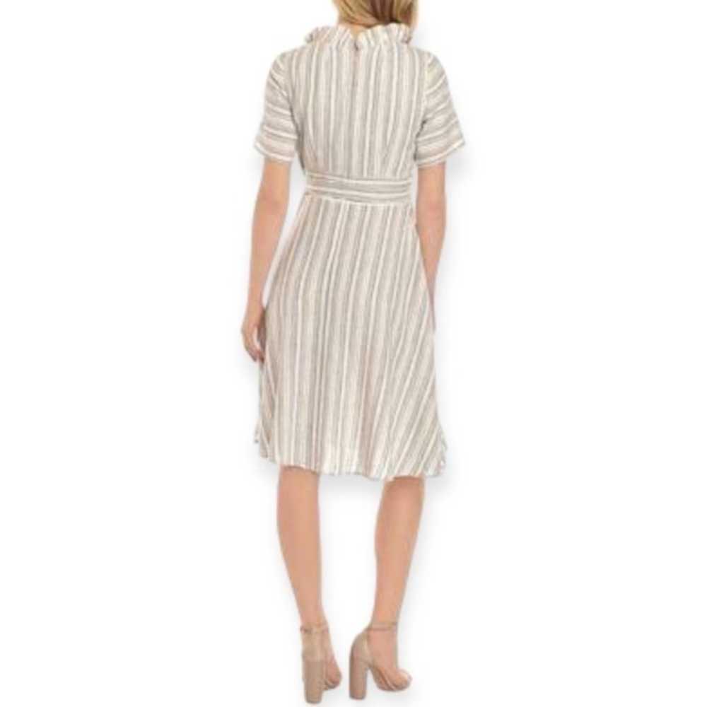 Chris Mclaughlin Women's Linen Blend Multi Stripe… - image 2