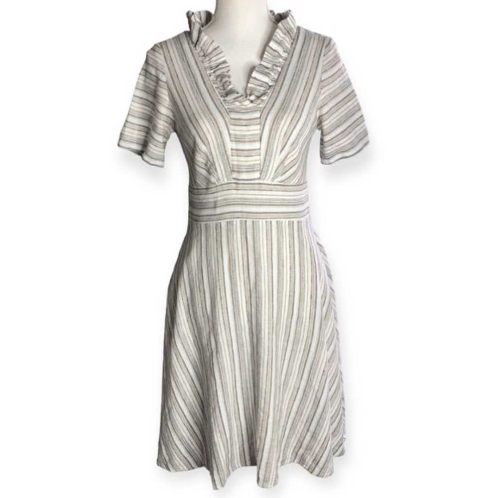 Chris Mclaughlin Women's Linen Blend Multi Stripe… - image 3