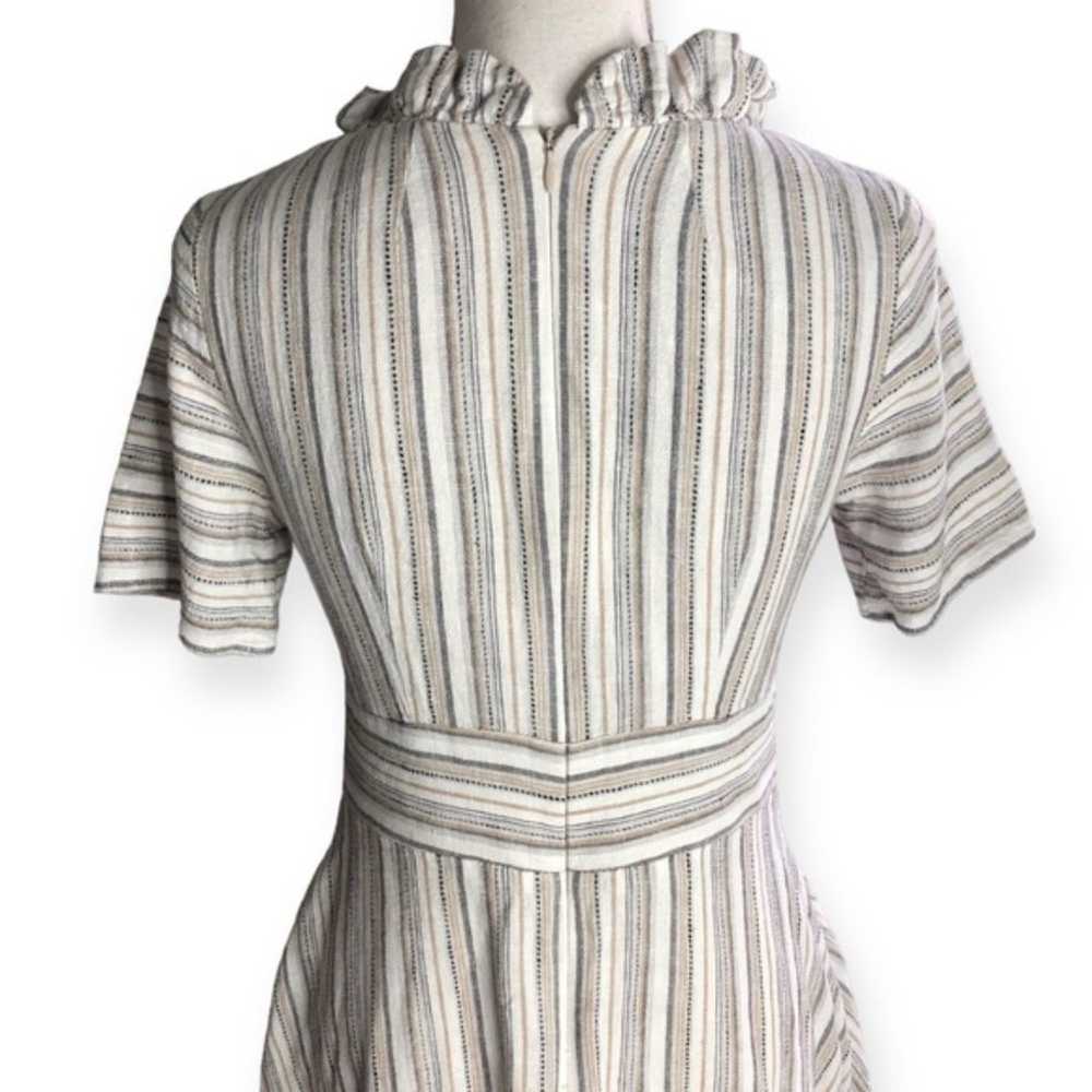 Chris Mclaughlin Women's Linen Blend Multi Stripe… - image 7