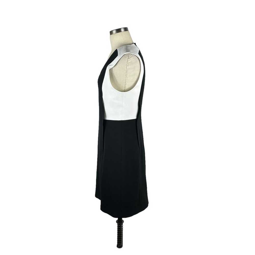 ALEXANDER WANG Black and White Colorblock Sheath … - image 2