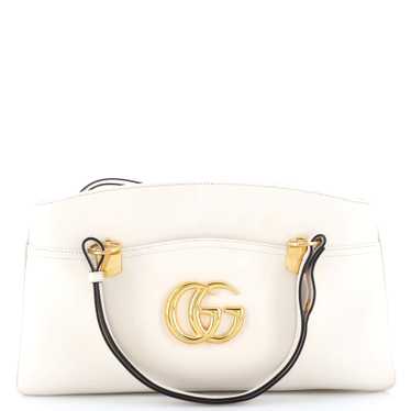 GUCCI Arli Top Handle Bag Leather Large