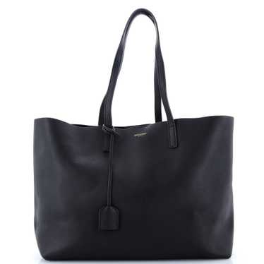 Saint Laurent Shopper Tote Leather Large