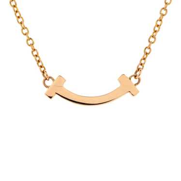 Tiffany T Smile Pendant Necklace