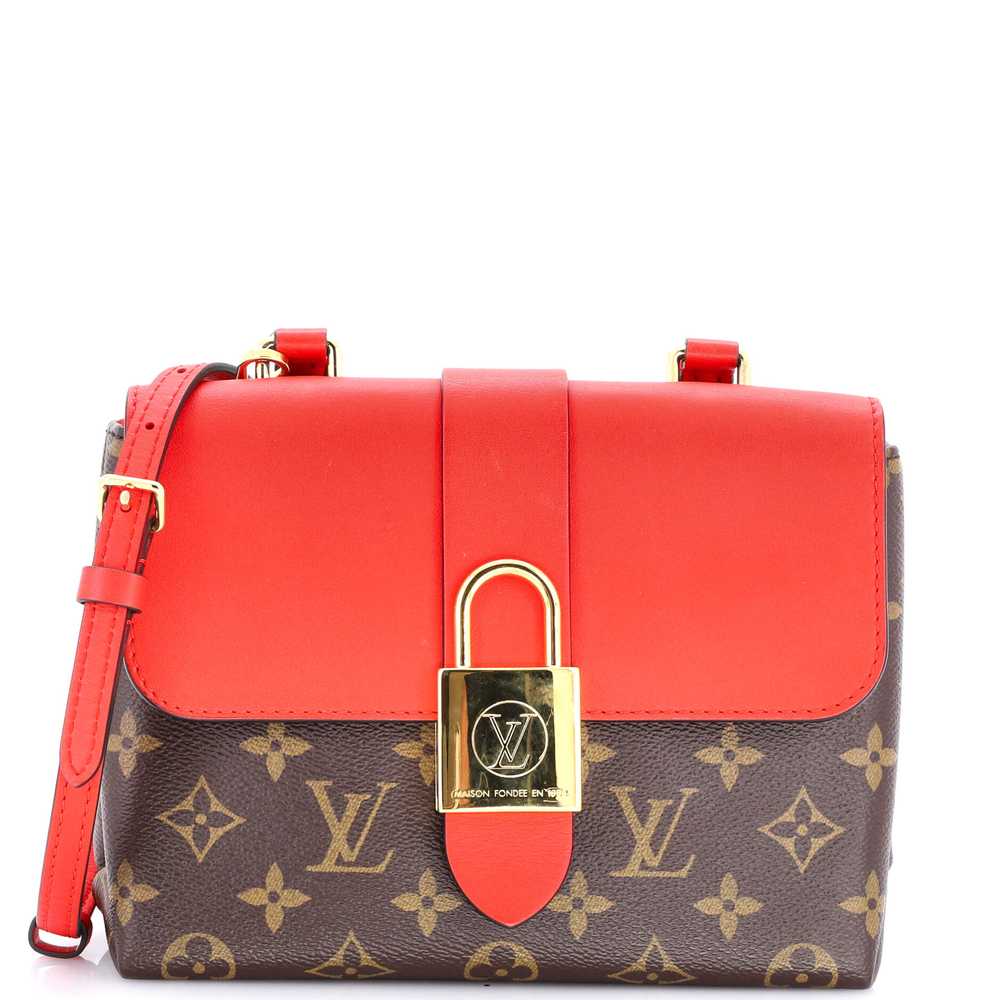 Louis Vuitton Locky Handbag Monogram Canvas with … - image 1