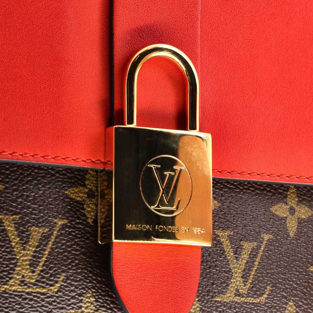 Louis Vuitton Locky Handbag Monogram Canvas with … - image 6