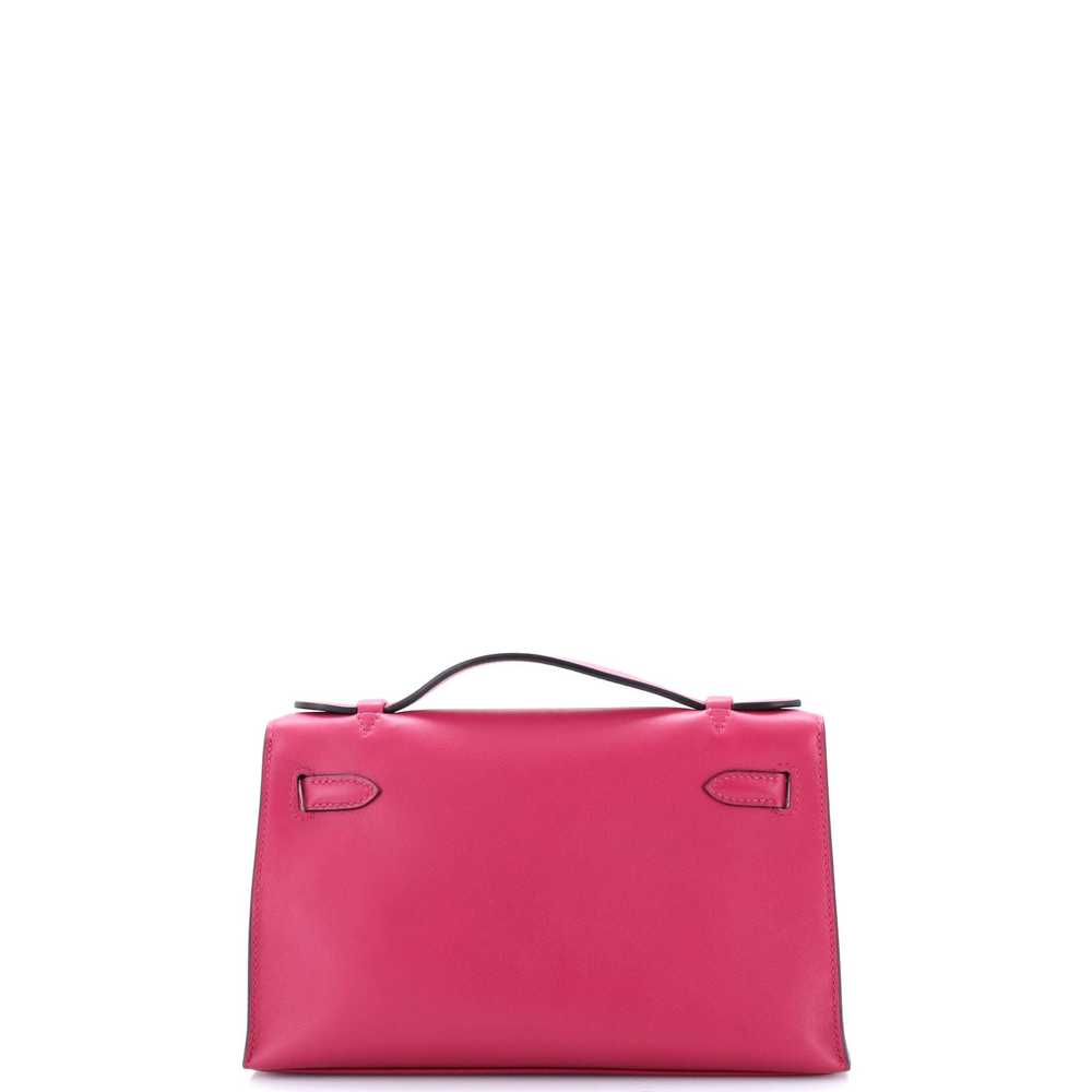 Hermes Kelly Pochette Swift - image 3