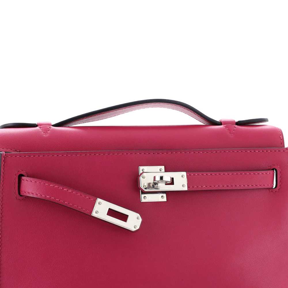 Hermes Kelly Pochette Swift - image 5