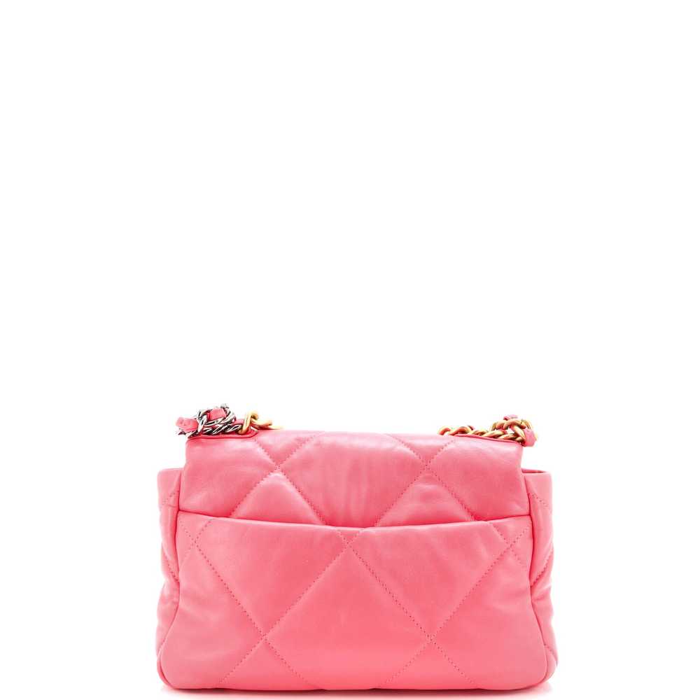 CHANEL 19 Flap Bag Quilted Leather Medium - image 4