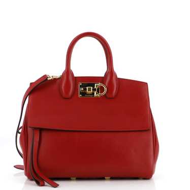 Salvatore Ferragamo Studio Satchel Leather Small - image 1