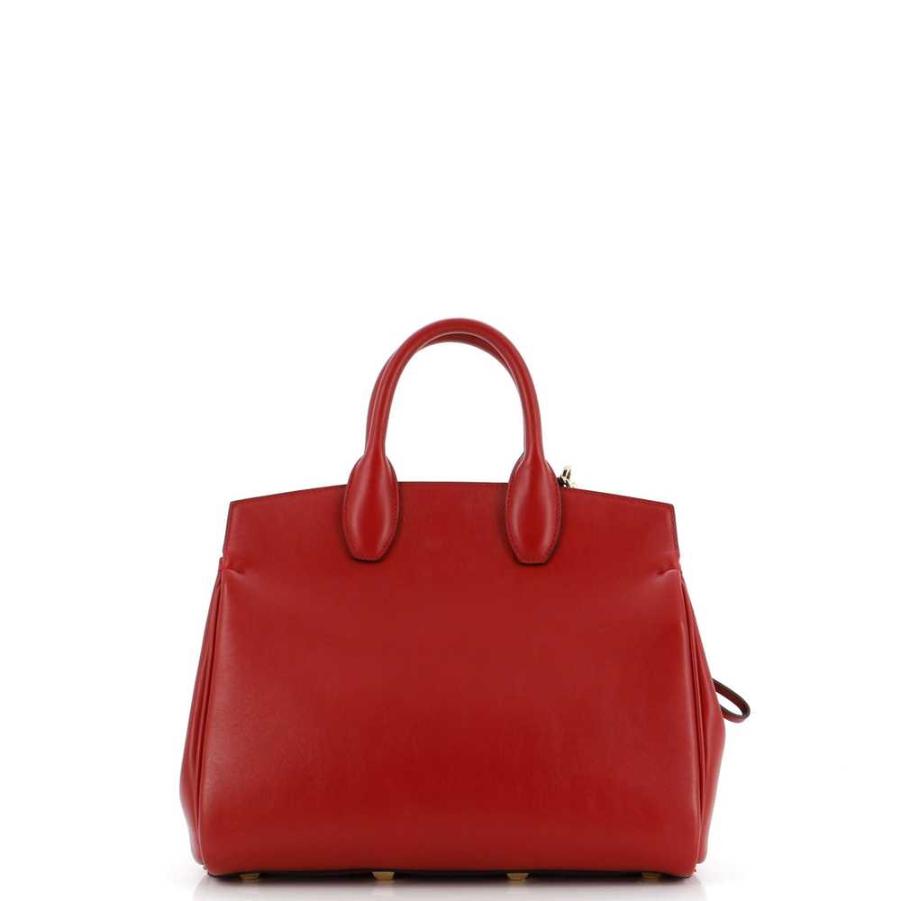 Salvatore Ferragamo Studio Satchel Leather Small - image 3