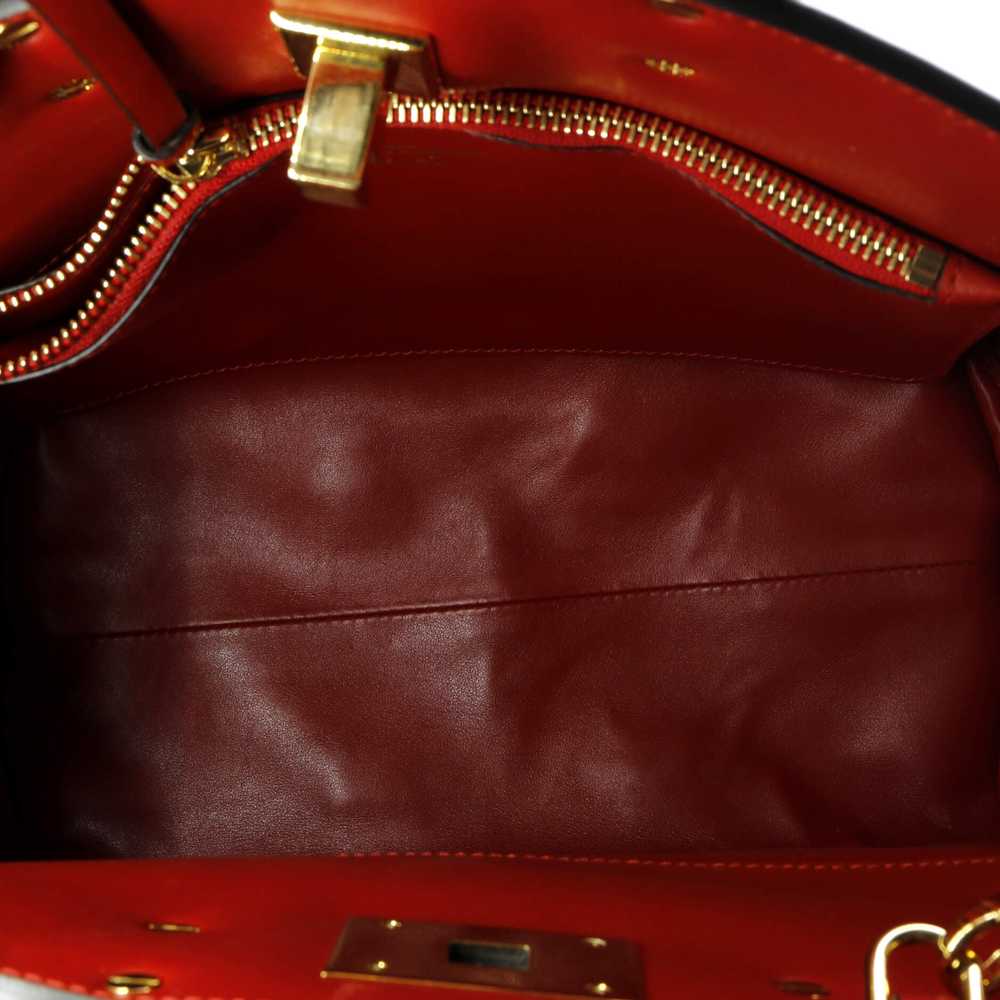 Salvatore Ferragamo Studio Satchel Leather Small - image 5