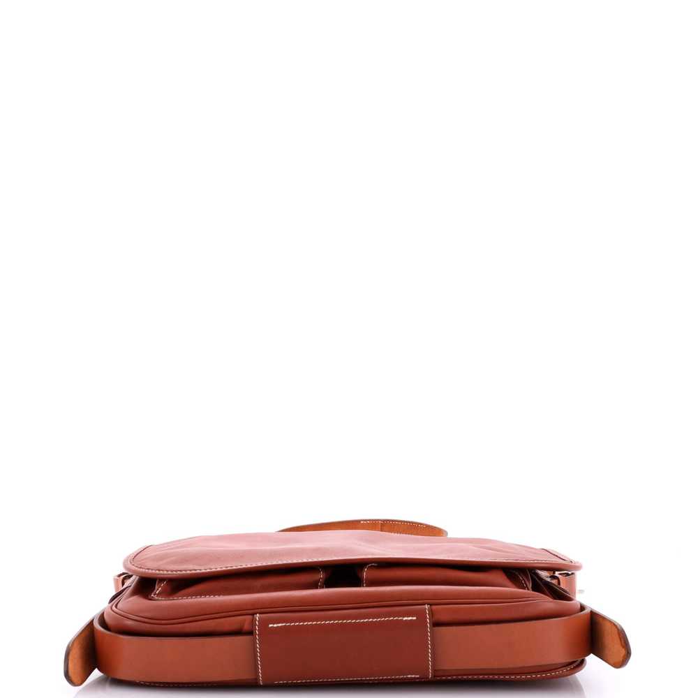 Hermes Barda Messenger Bag Veau Sikkim 30 - image 4