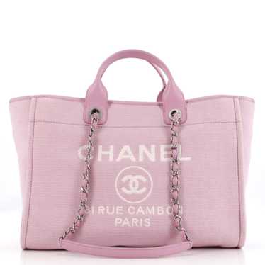 CHANEL Deauville NM Tote Mixed Fibers Medium