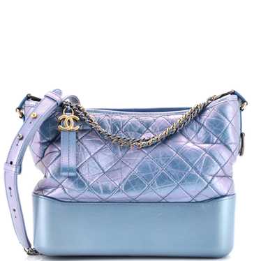 CHANEL Gabrielle Hobo Quilted Iridescent Lambskin 