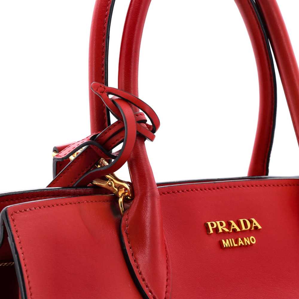 PRADA Esplanade Tote Saffiano with City Calf Medi… - image 8