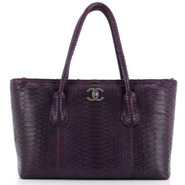 CHANEL Shopping Tote Python Medium